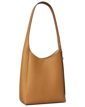Tory Burch Romy Small Hobo Bag - Brown