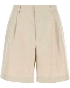 Bottega Veneta Shorts - Natural