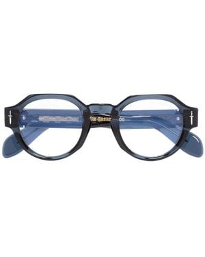Cutler and Gross The Great Frog 006 Eyeglasses - Blue