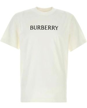 Burberry T-Shirts & Vests - White