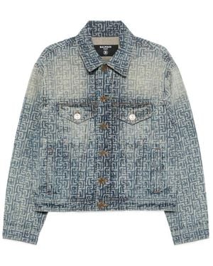 Balmain Denim Jacket - Blue