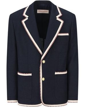 Valentino Garavani Jackets - Blue