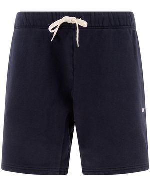 Autry Bermuda Shorts With Logo - Blue