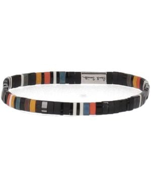 Paul Smith Bracelet Flat Bead - White
