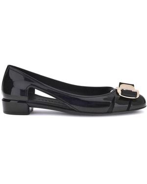 Ferragamo Ballerinas - Black