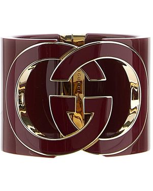 Gucci Interlocking' Bangle - Purple