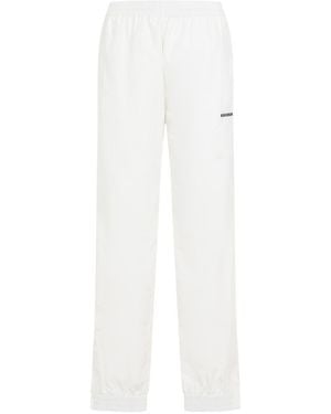 Balenciaga Cotton-Blend Tracksuit Trousers - White