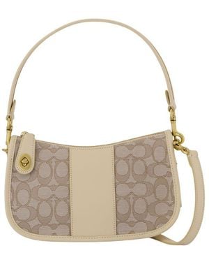 COACH Hobo Swinger Bag - Gray