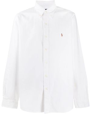 Polo Ralph Lauren Custom Fit Shirt Clothing - White
