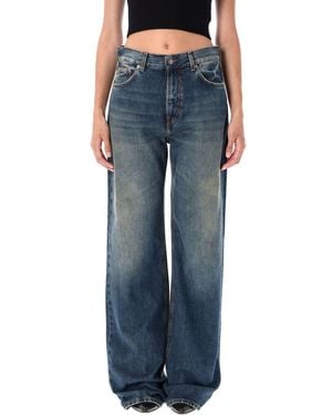 Haikure Korea Intense Blue Wash Jeans