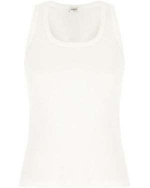 Saint Laurent Top - White