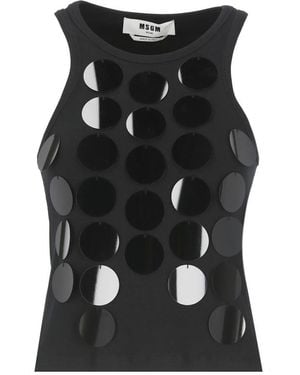 MSGM Top - Black