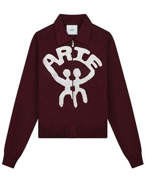 Arte' All Together Cardigan - Red