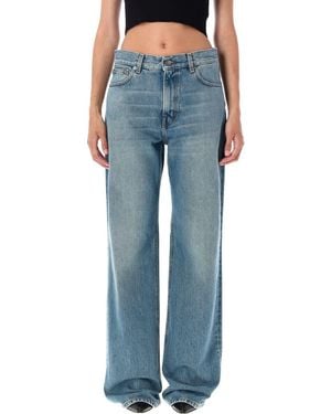 Haikure Korea Agoon Wash Jeans - Blue
