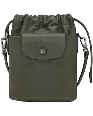 Longchamp "Le Pliage" Xtra Bucket Bag - Green