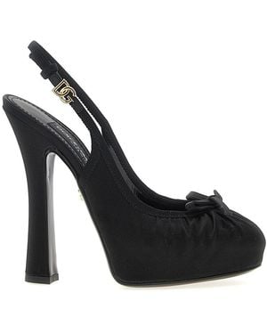 Dolce & Gabbana Vally Décolleté - Black