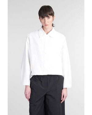 Jonathan Simkhai Everli Bomber Jacket - White