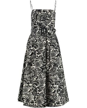Ralph Lauren Floral Midi Dress - White