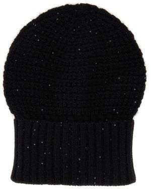 Fabiana Filippi Sequined Beanie - Black