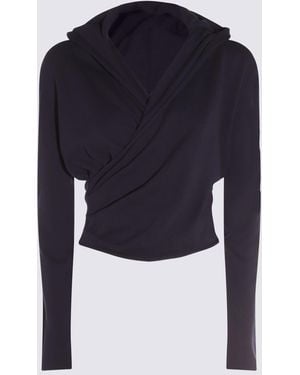 Add Dark Blue Cotton Knitwear