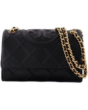 Tory Burch Fleming Soft Small Hobo Bag - Black