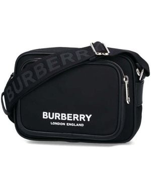 Burberry Paddy Nylon Crossbody Bag - Black