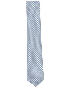 Ferragamo Astro Tie Accessories - Blue