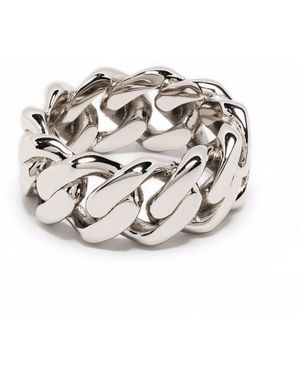 DARKAI Cuban Ring Accessories - White