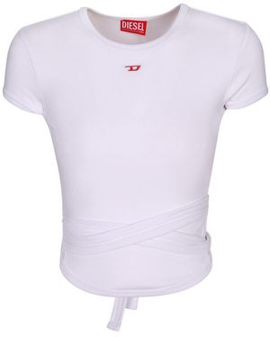 DIESEL T-Shirts - Purple