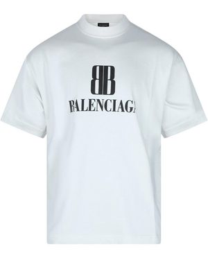 Balenciaga T-Shirts And Polos - Blue