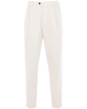 Eleventy Trousers - White