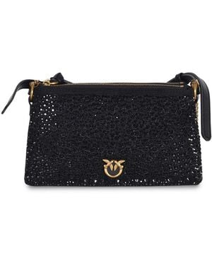 Pinko "Double Mini" Bag - Black