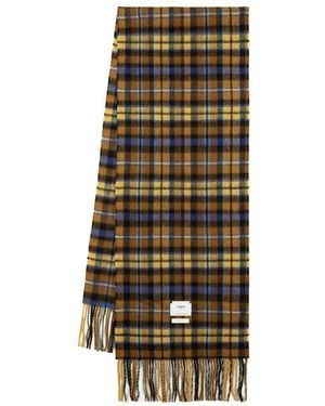 Adererror Tartan Scarf - Metallic