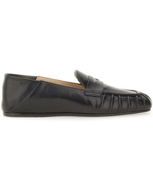 Stuart Weitzman Brooks" Moccasin - Black
