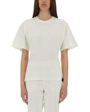 Courreges Fitted" T-Shirt - White
