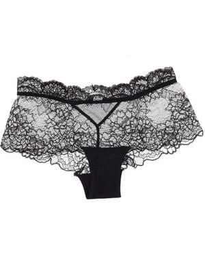 Lise Charmel Sublime Lace Briefs - Black