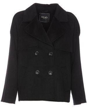 Liu Jo Coats & Jackets - Black