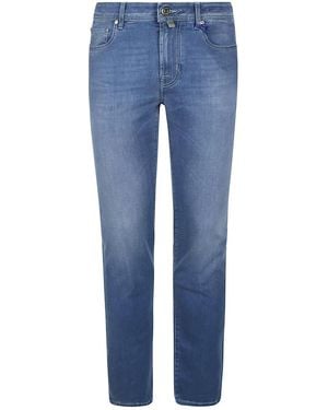 Jacob Cohen Slim-Fit Stretch Cotton Jeans - Blue