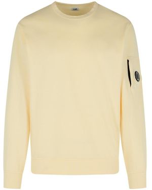 C.P. Company Sand-colored Cotton Sweatshirt - Natural