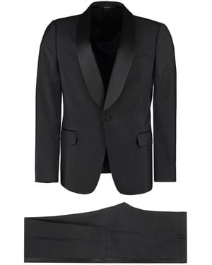 Gucci Wool And Mohair Two Piece Suit - Black