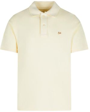 ERL Ivory Cotton Polo Shirt - Natural