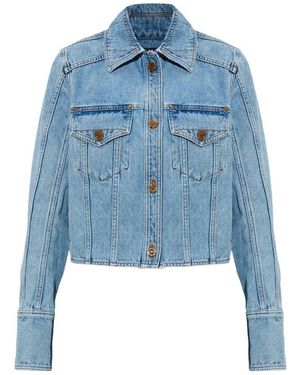 Balmain Denim Jacket Clothing - Blue