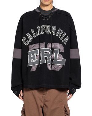 ERL Sweatshirts - Black