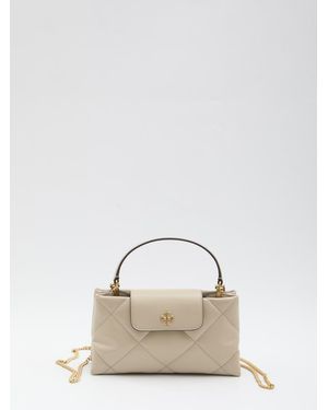Tory Burch Kira Diamond Quilt Bag - Natural