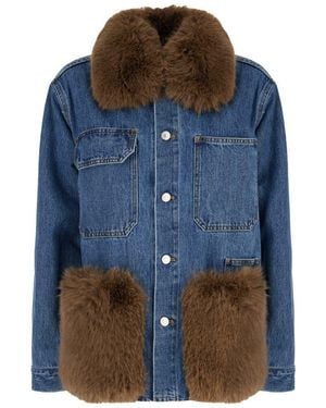 Ava Adore Coats - Blue