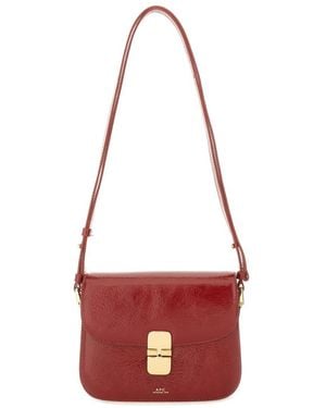 A.P.C. Small "Grace" Bag - Red