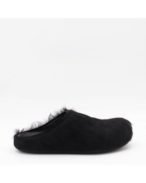 Marni Leather Sandals - Black