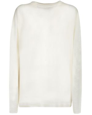 120% Lino Knitwear - White