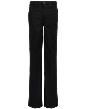 Tom Ford Flared Stretch Denim Jeans - Black