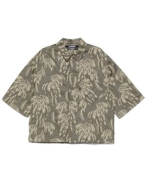 Jacquemus Jacquard Effect Shirt - Grey